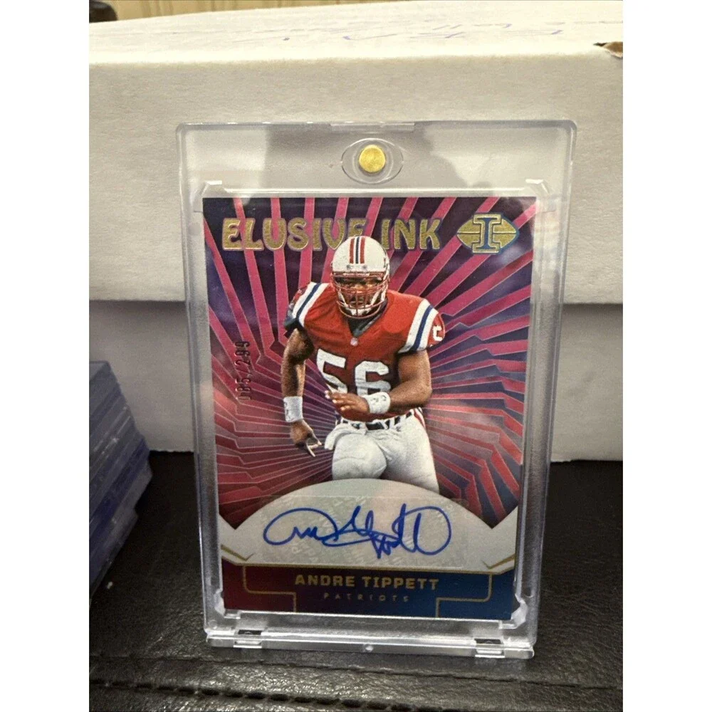 2024 Panini Illusions - Elusive Ink Andre Tippett #EI-ATT /299 (AU)🔥💥🔥